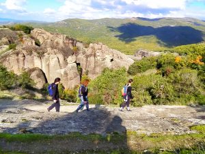 Hiking tour of Meteora